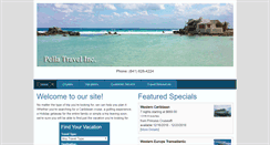 Desktop Screenshot of pellatravel.com